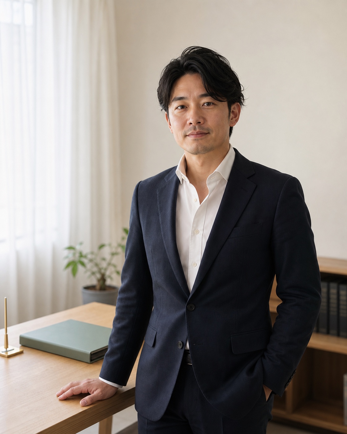 綴事務所の代表行政書士（架空人物）